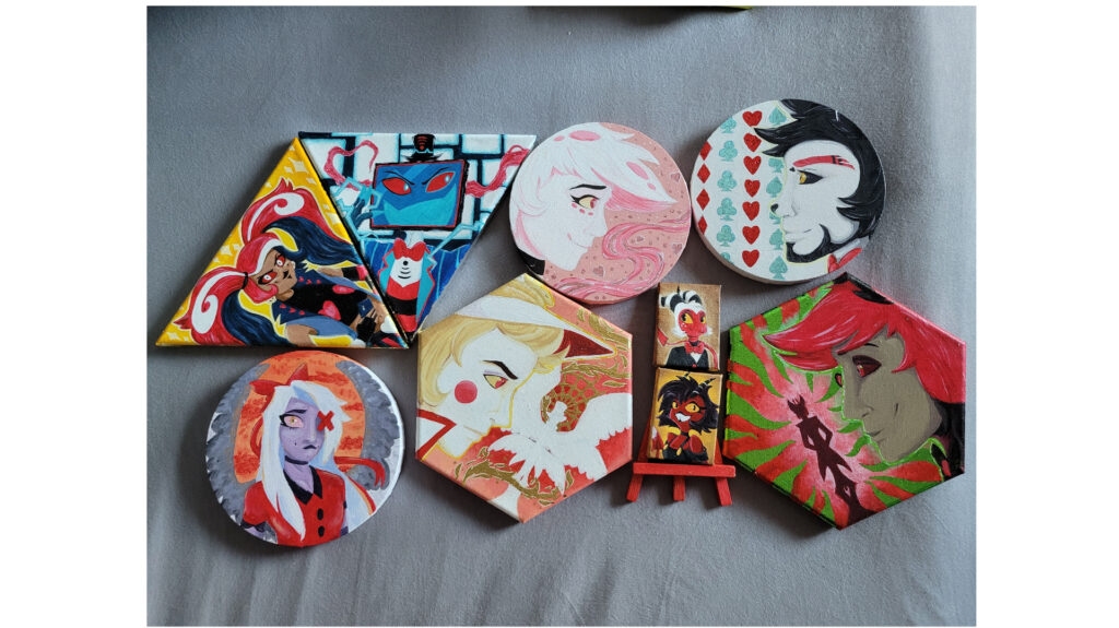 Paintings Hazbin Hotel/Helluva Boss