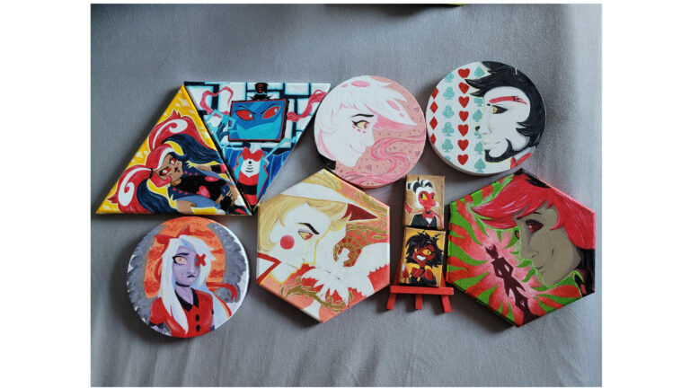 Paintings Hazbin Hotel/Helluva Boss