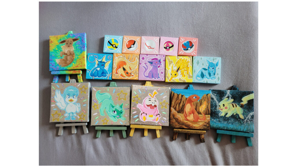 Peintures Pokémon