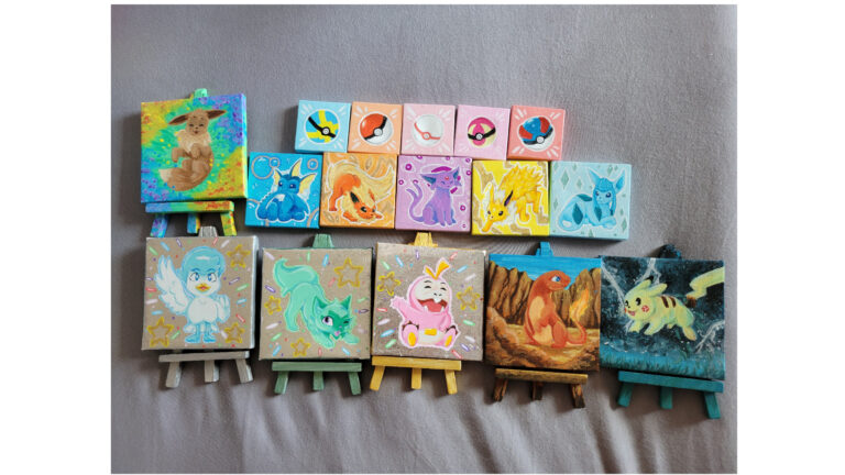 Peintures Pokémon