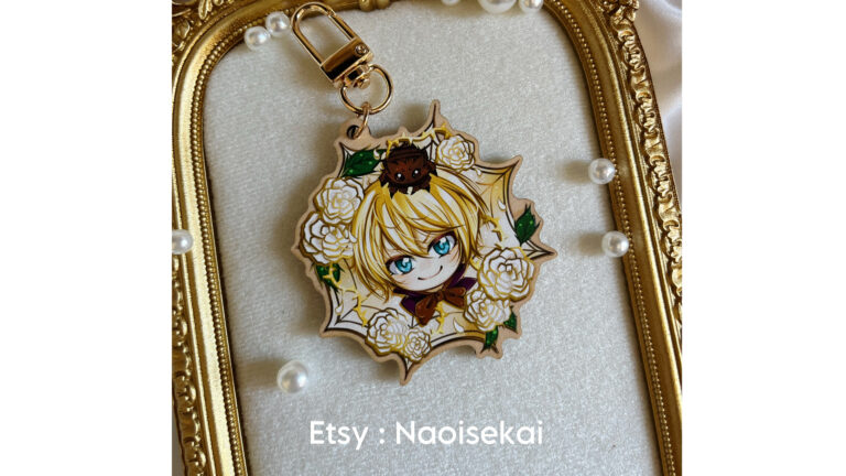 Black Bultler Alois Keychain