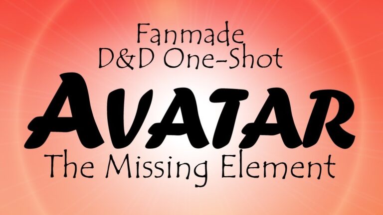 Avatar Fanmade D&D One-Shot