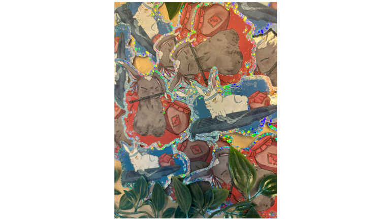 Wangxian Bunny stickers