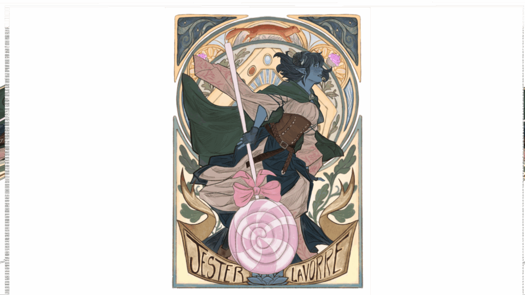Jester Lavorre Print