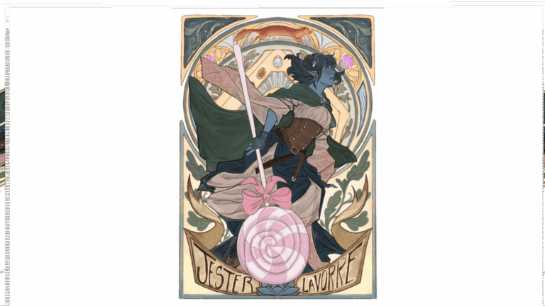 Jester Lavorre Print