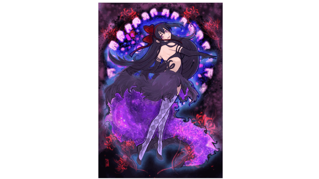 Madoka Homura Akemi Print