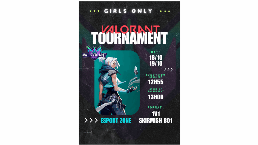 Valorant 1v1 Tournament – Women Only