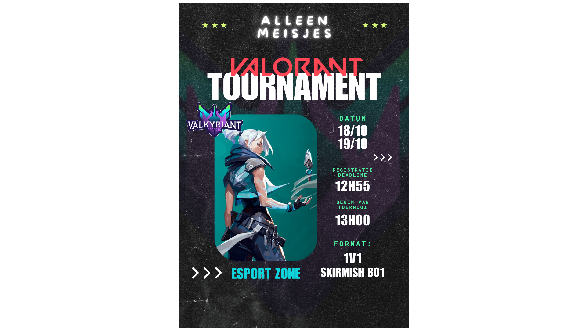 Valorant 1v1-toernooi – alleen vrouwen