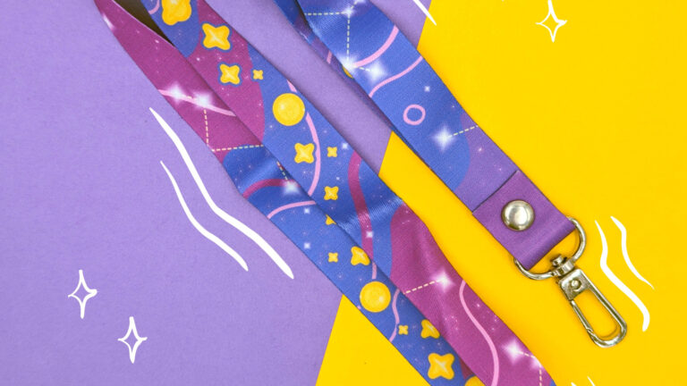 Galaxy lanyard