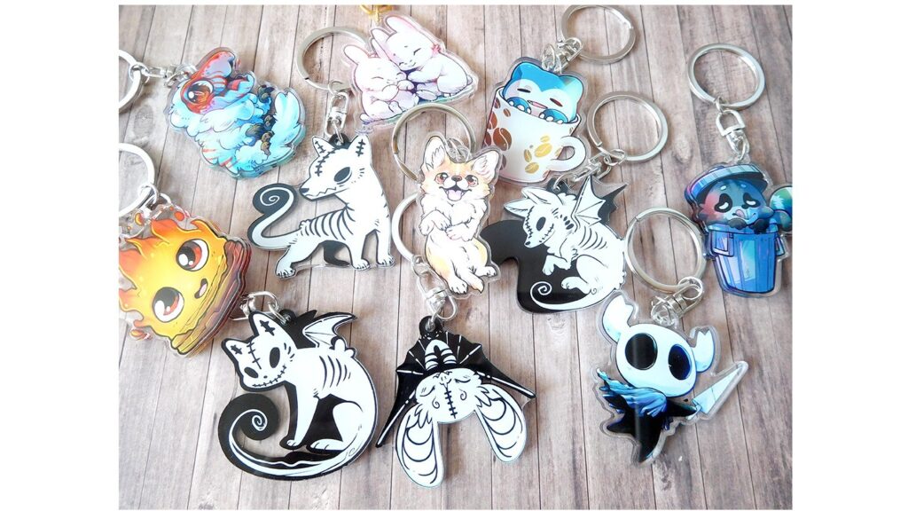 Charms, keychains and more little trinkets