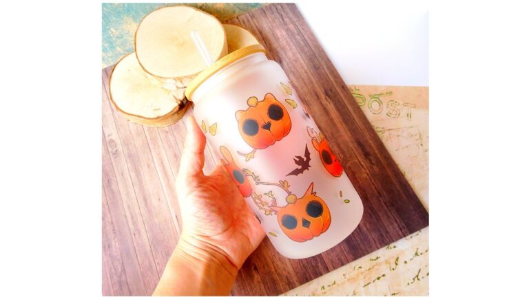 Pumpkin Animals glas tumbler
