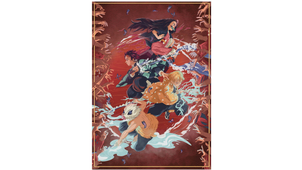 Demon Slayers Poster A3