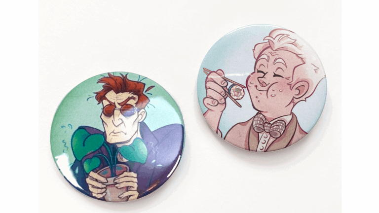 Good Omens – Button Badges