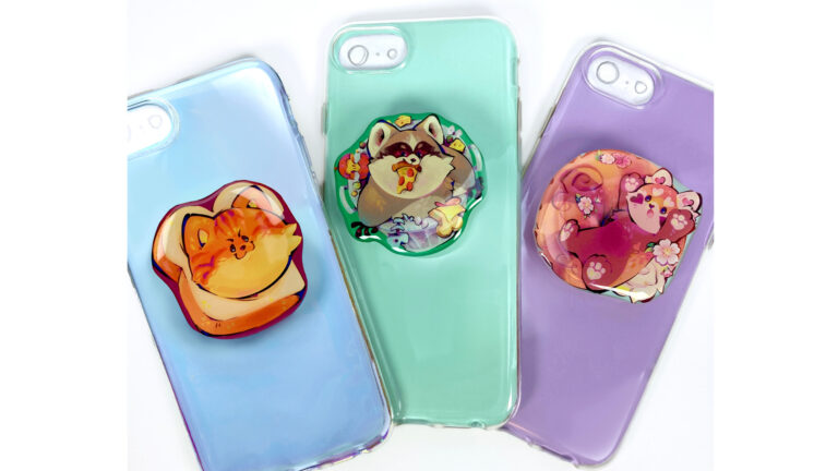 Cue Animals Phonegrips