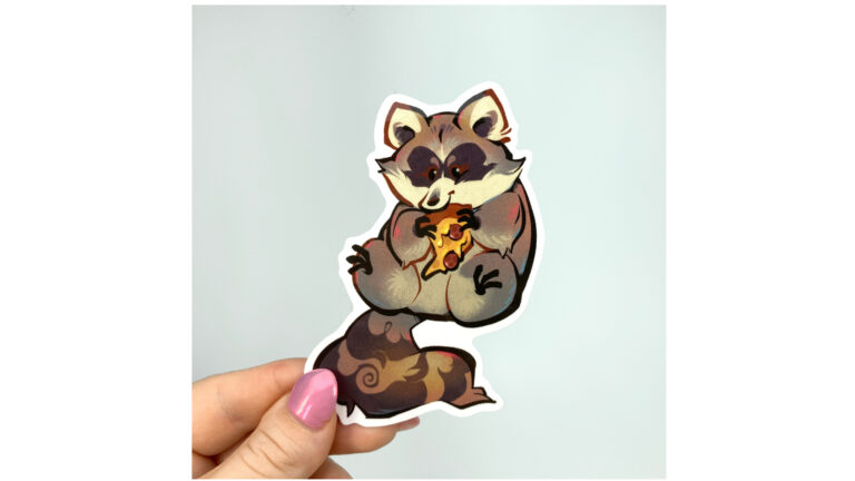 Raccoon – Sticker