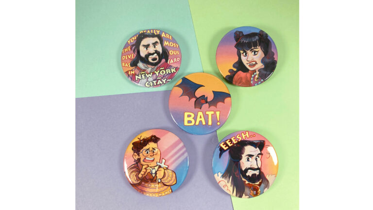 What We Do in the Shadows – Button Badges
