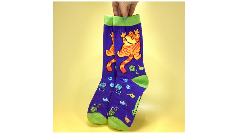 Orange Cat – Socks