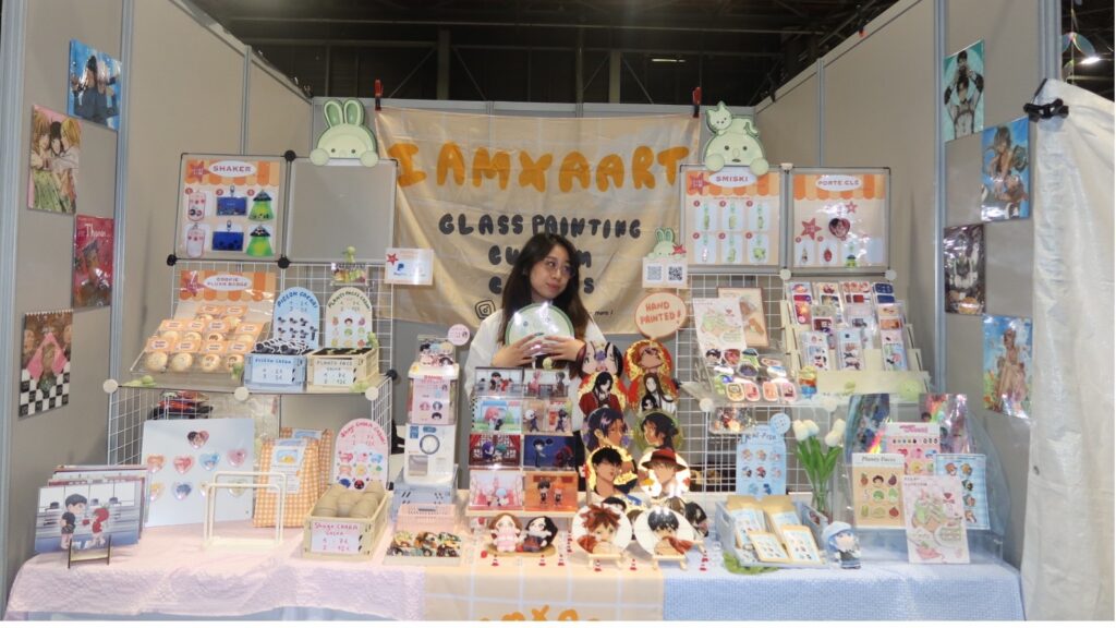 My booth