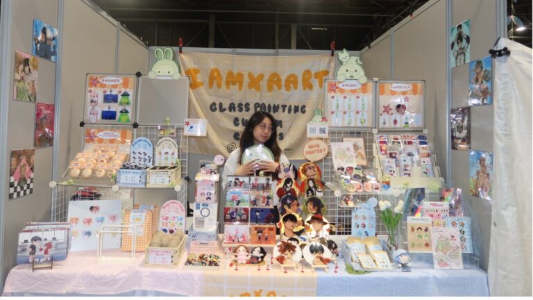 My booth