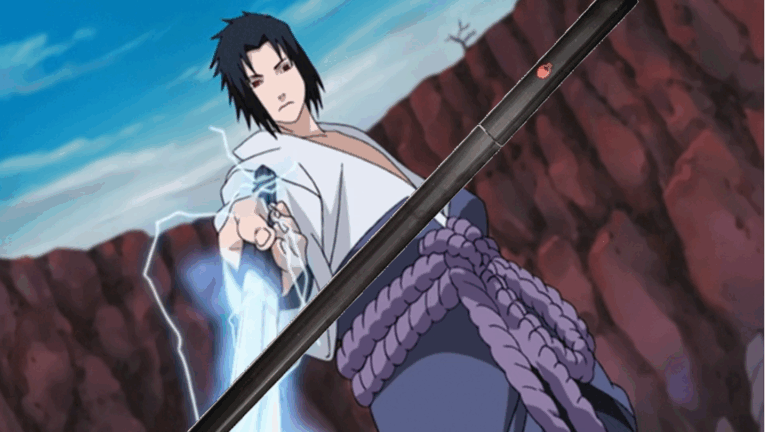 NARUTO ÉPÉE KUSANAGI DE SASUKÉ UCHIWA