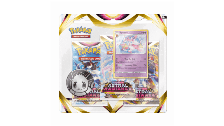 Pokemon Astral Radiance 3 booster blister &ndash; Sylveon