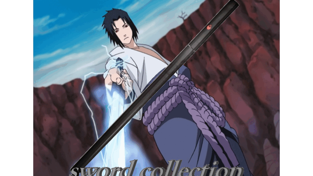 NARUTO ÉPÉE KUSANAGI DE SASUKÉ UCHIWA