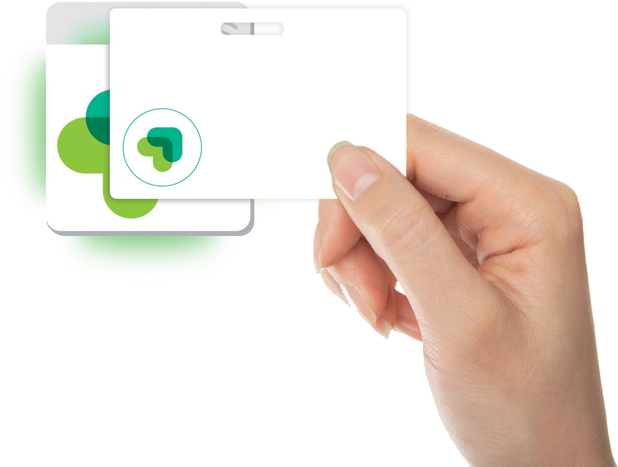 EasyGo Smartbadge wordt gescand