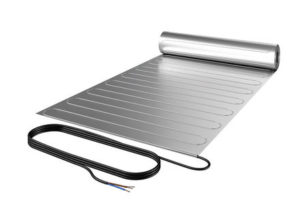 VLOERVERWARMING Geschikt voor onder uw parket- of laminaatvloer.
