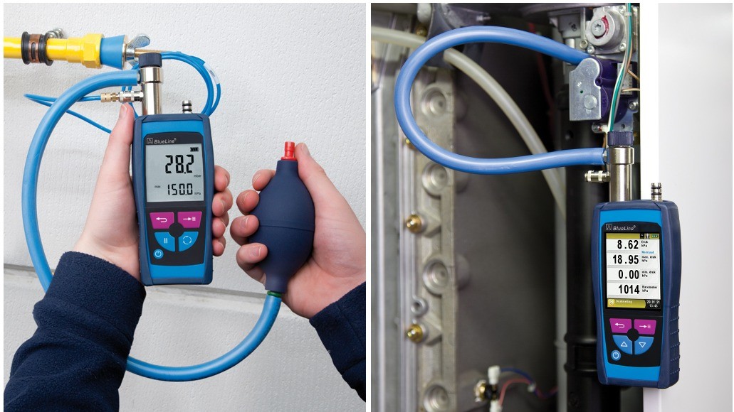 BLAUWE LIJN S2600 en S4600 ST-serie drukmeters