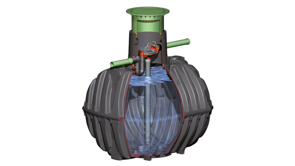 Carat regenwatertank