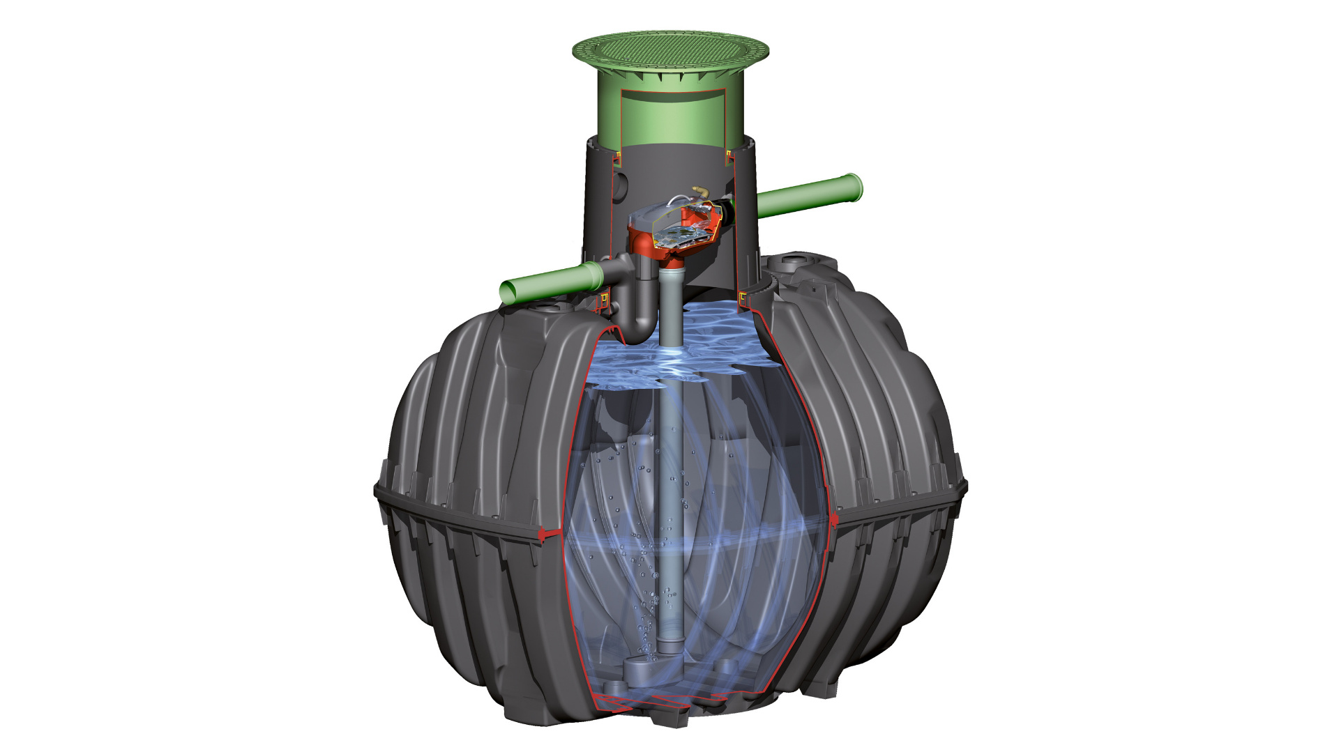 Carat regenwatertank