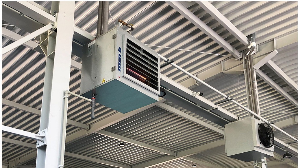 GS+ hoog rendement luchtverwarmer