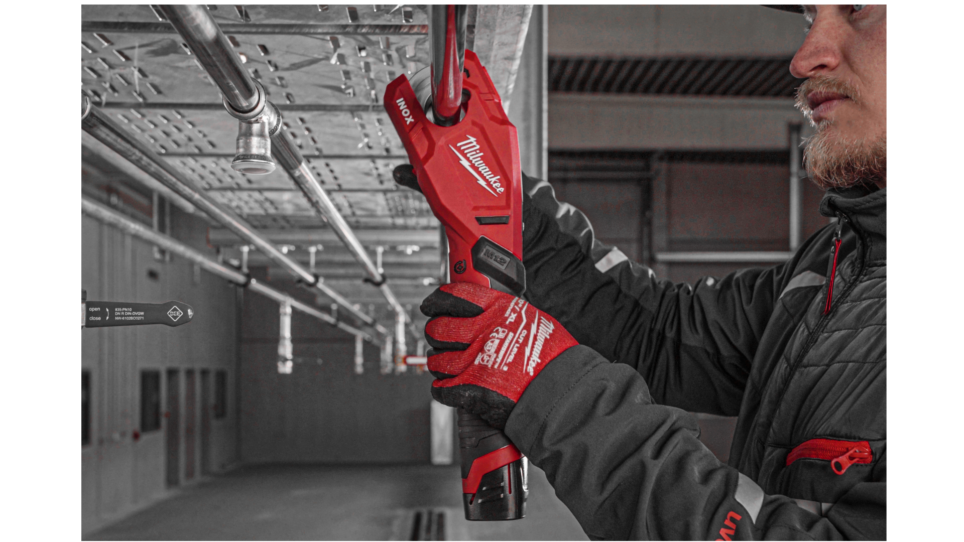 M12™ RAPTOR™ Pijpsnijder roestvast staal