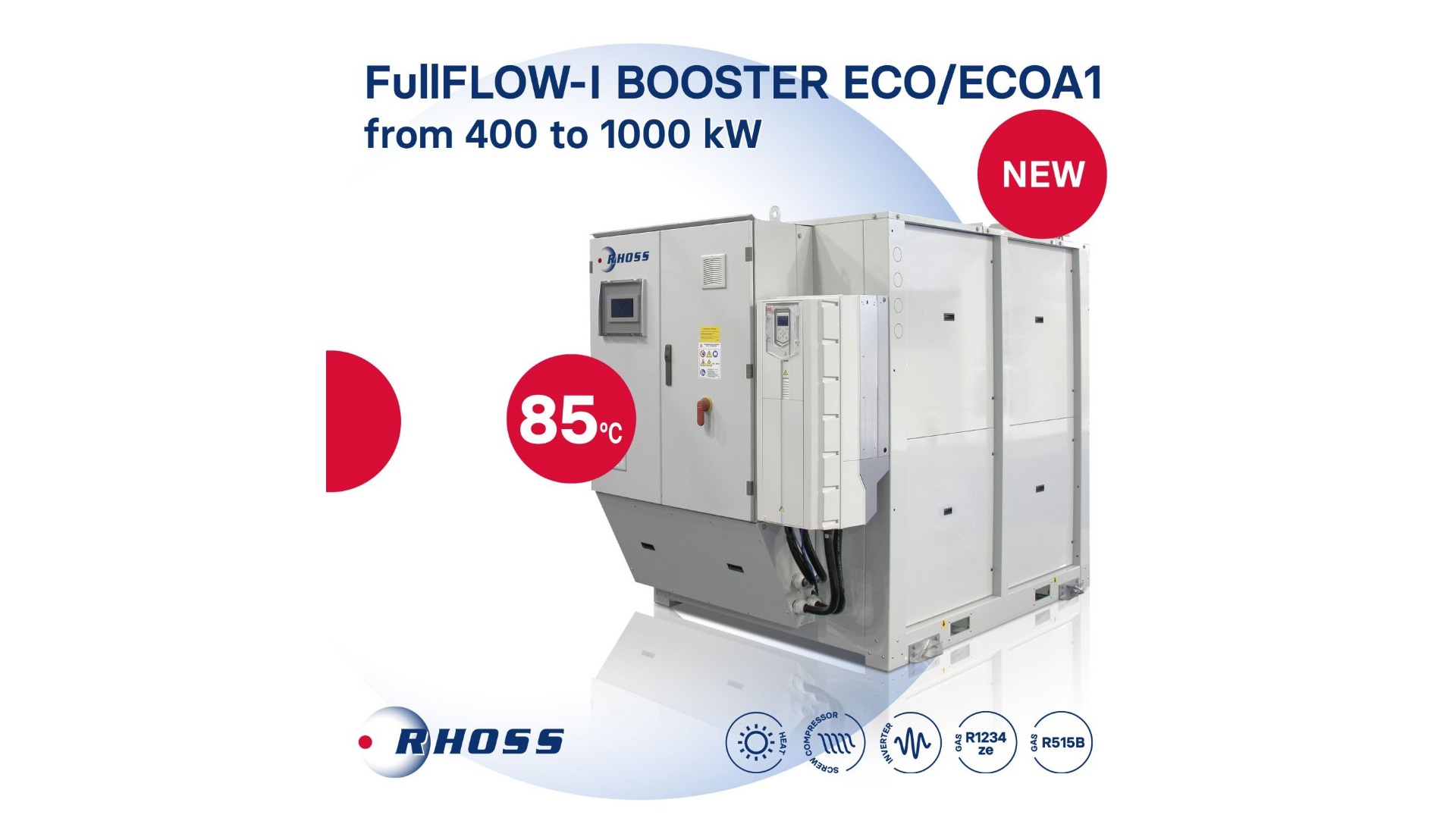 Met de FullFLOW-I BOOSTER ECO/ECOA1-reeksen hernieuwt Rhoss zijn toewijding aan innovatie, duurzaamheid en energie-efficiëntie.