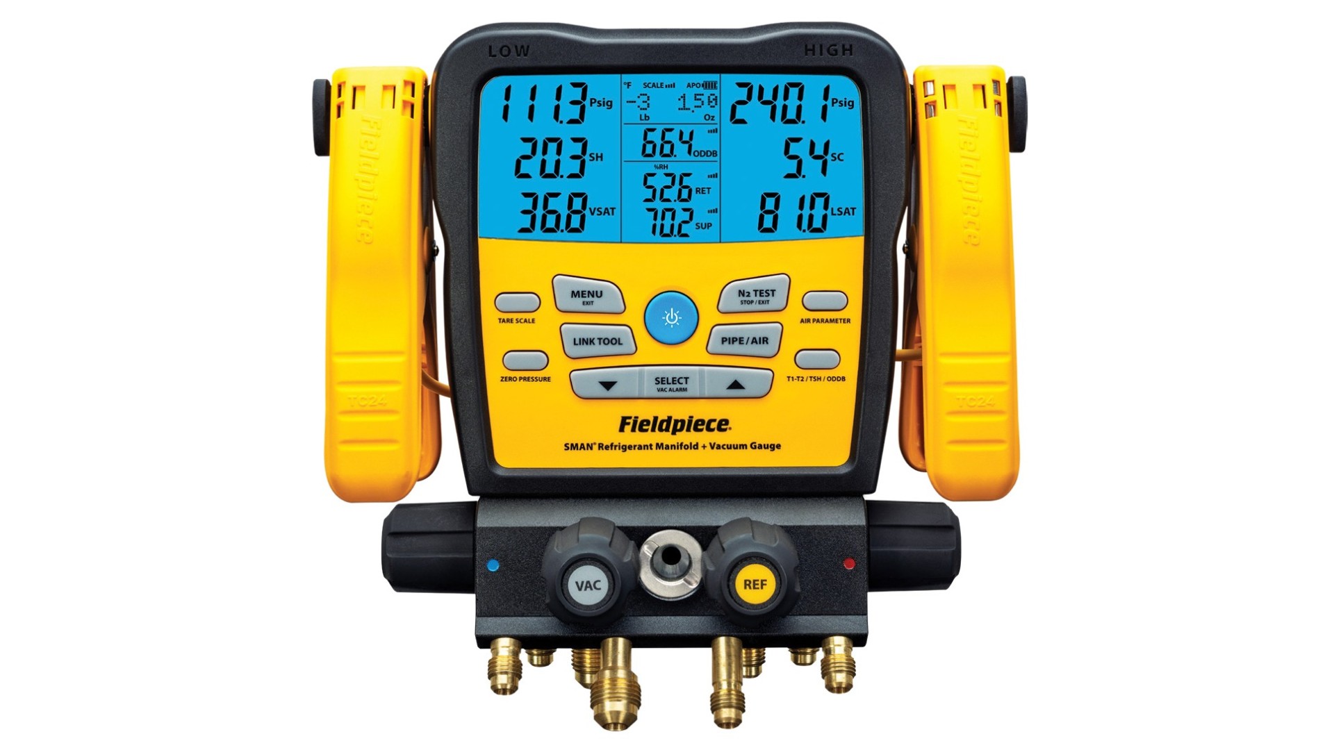 Fieldpiece SM480V digitale 4-weg manifold