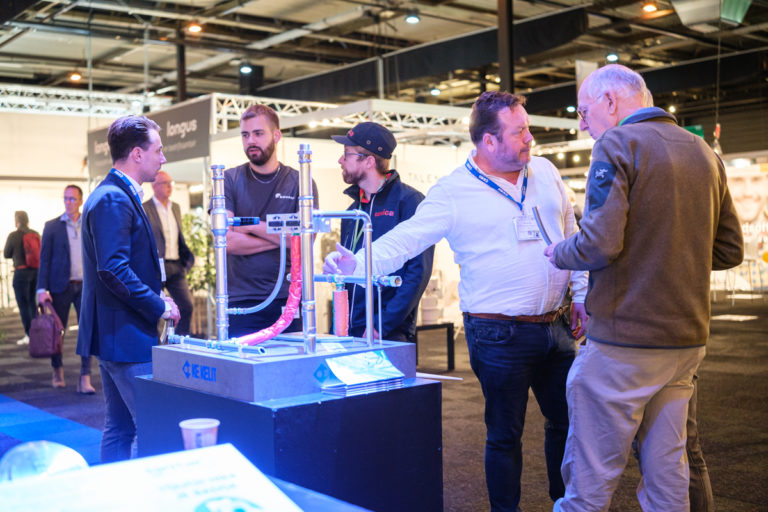 Innovatieplein waar een innovatie getoond wordt