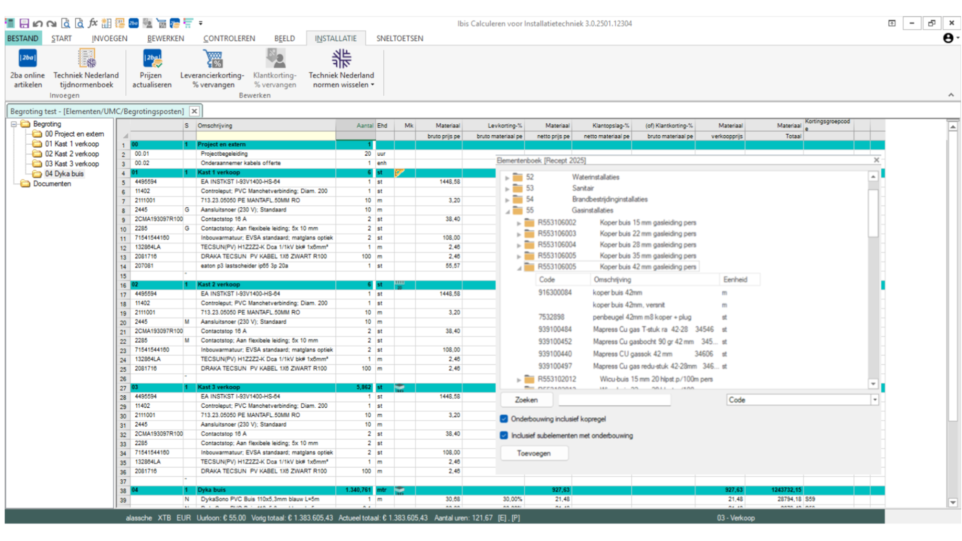 Ibis Calculeren voor Installatietechniek