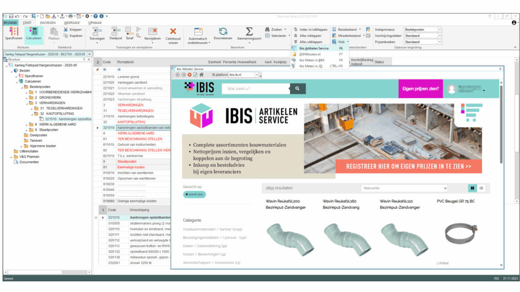 Ibis Artikelen Service