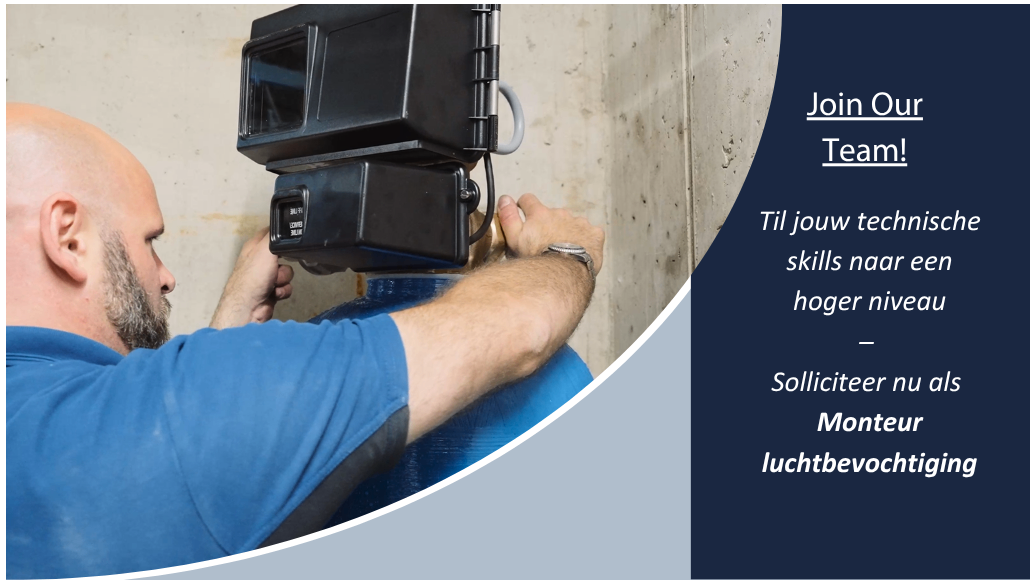 Monteur luchtbevochtiging