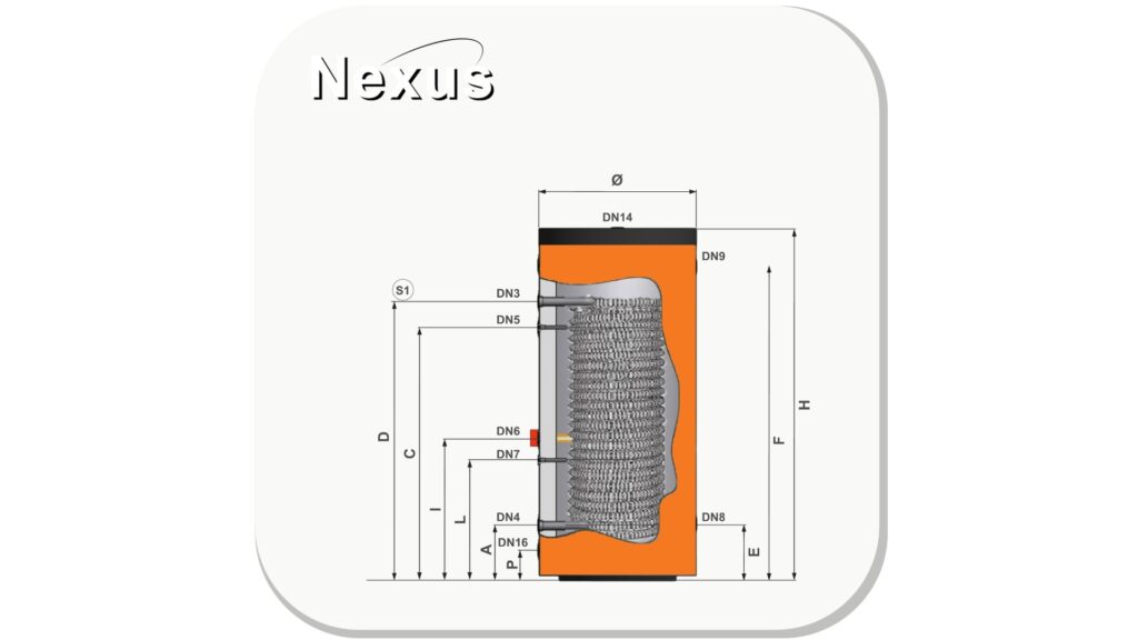 RVS Hygiëne Boiler 135L TURBO XXL-LE2
