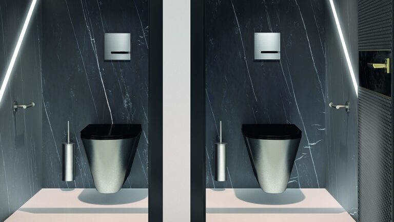 Toiletsysteem met directe spoeling, een revolutie in openbare toiletten