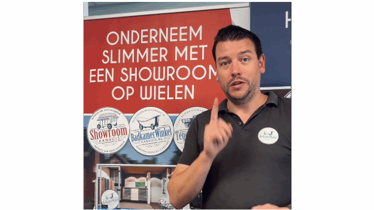 Het concept van de mobiele showroom: maximaal klantgemak