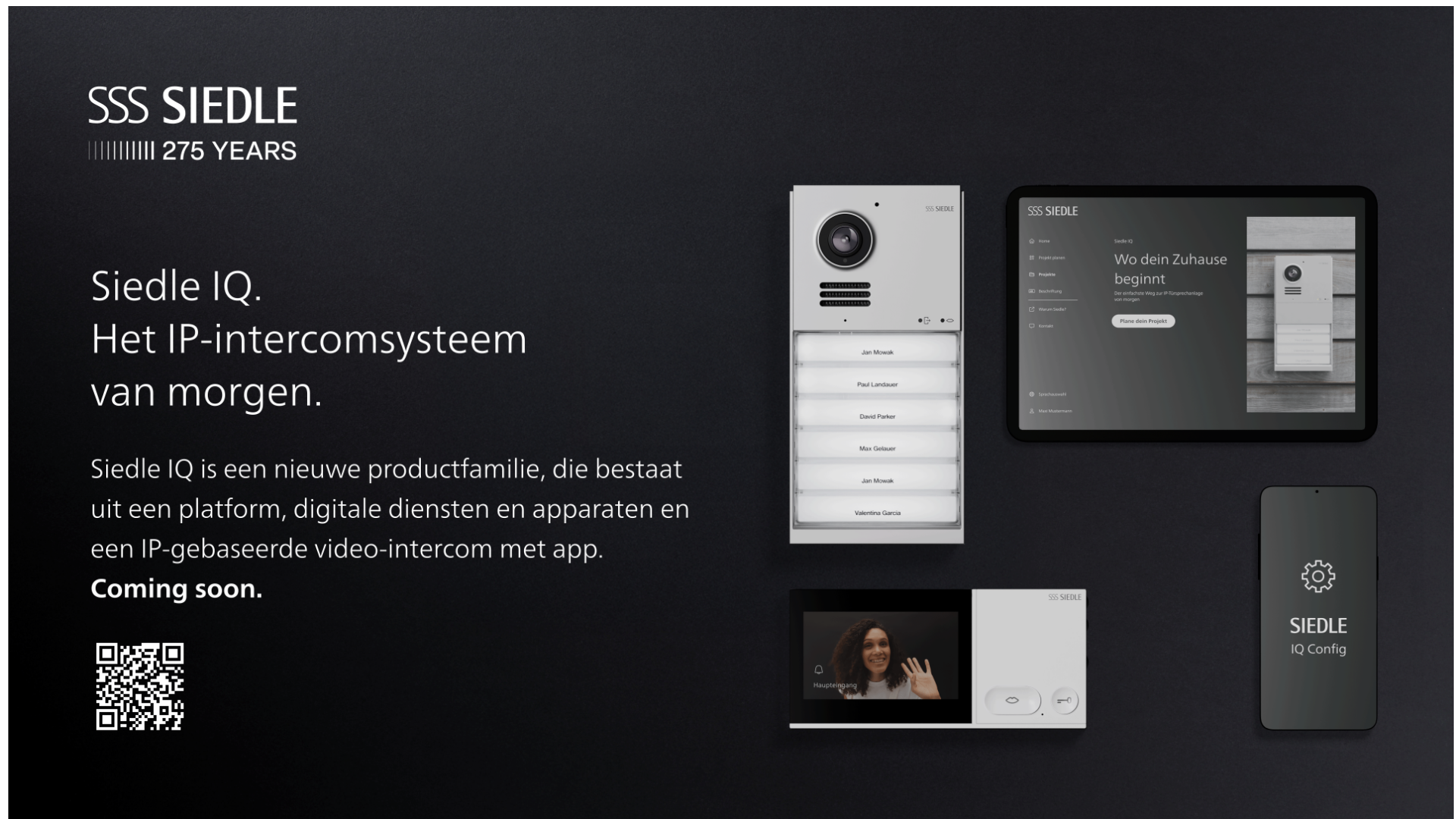 Siedle het intercomsysteem van morgen