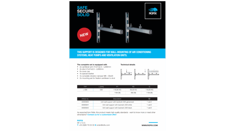 universele wall support