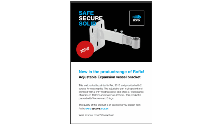 universele expansievat houder