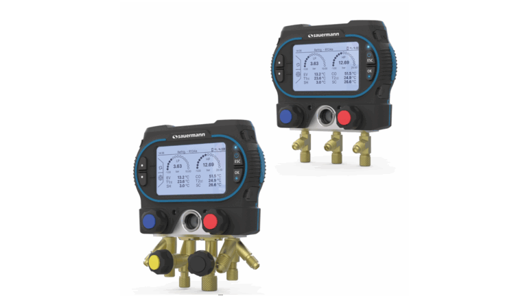 Sauermann lanceert digitale manifolds voor koeltechniek: Si-RM350 en Si-RM450