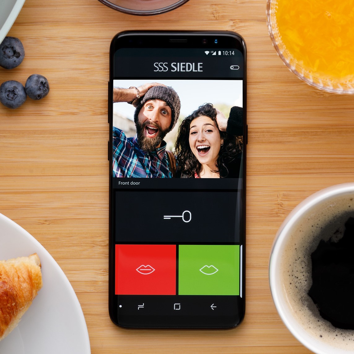 Nooit meer een bezoeker gemist ! Siedle App voor Android en iOS