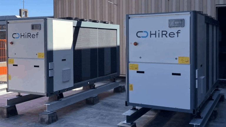 Warmtepompen voor sporthal Barkenkamp