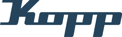 Donkerblauw Snapp-logo op groene achtergrond