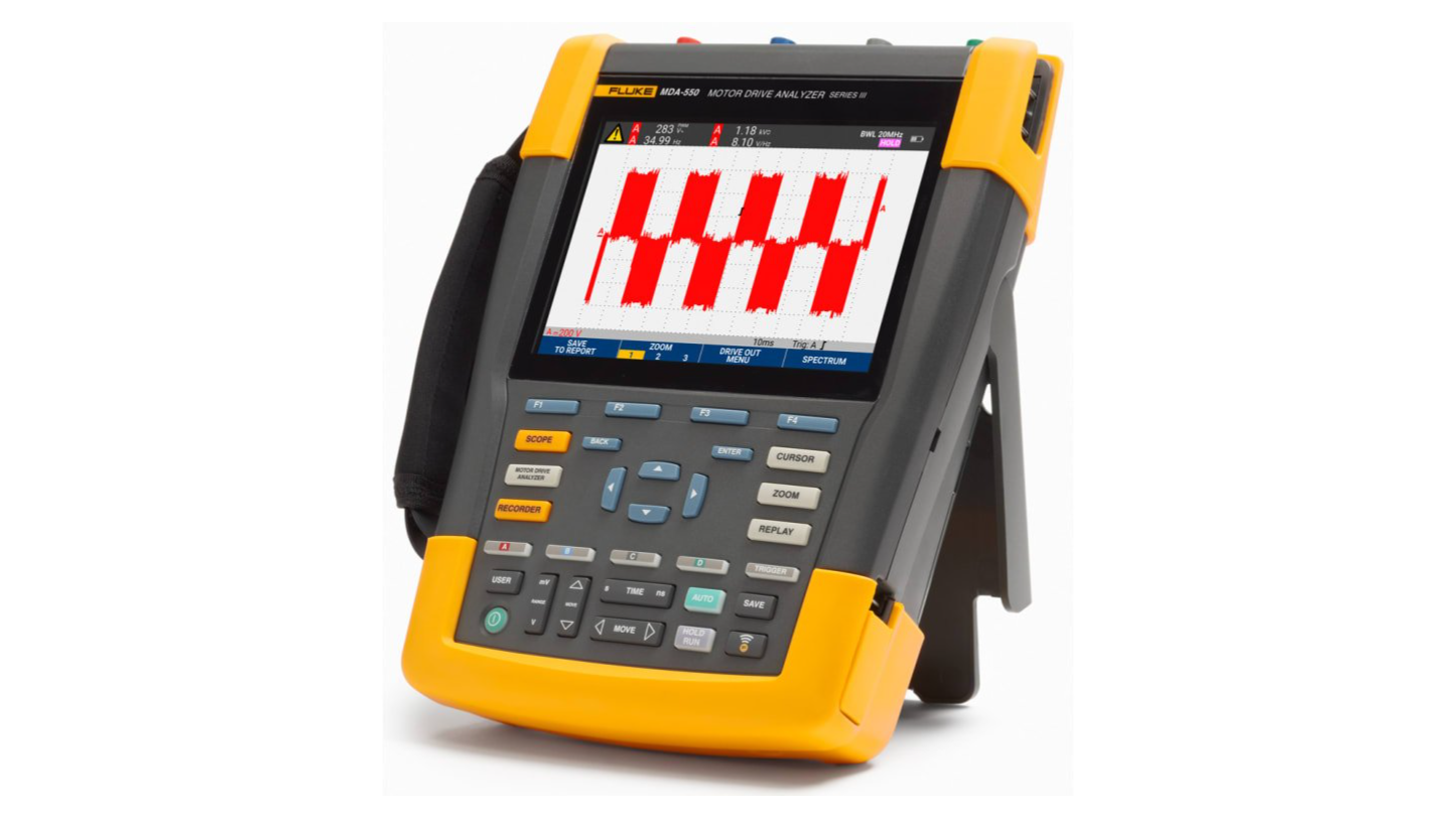 Fluke MDA-550 serie III Motor Drive Analyzer NEEM CONTACT OP OVER DIT PRODUCT